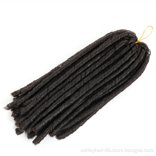 JULIANNA  African Cleopatra wig SOFT DREAD LOCK synthetic blue  blue braiding hair